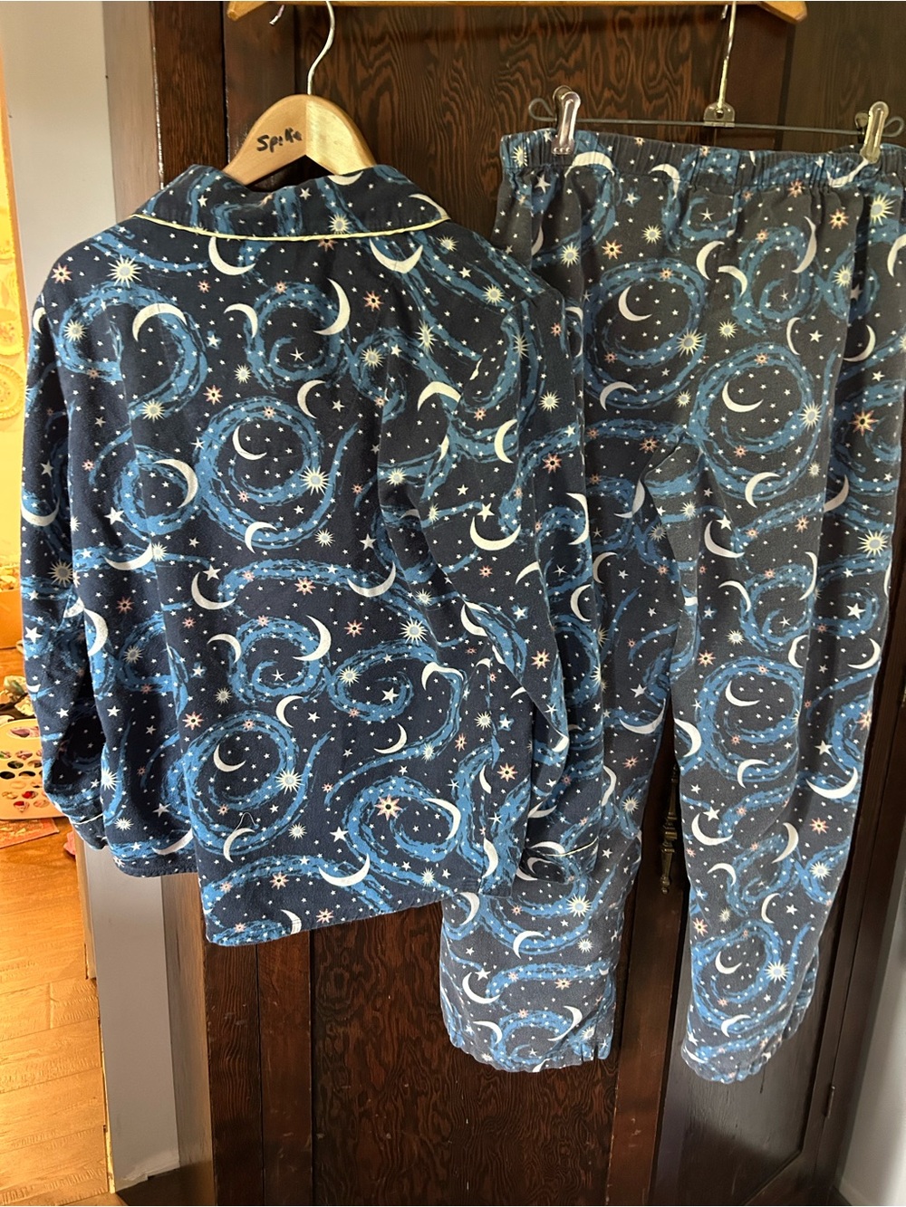 Celestial Cotton Pajama Set - Picture 2 of 4